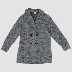 CAbi Charcoal Double-Breasted Pea Coat